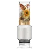 Glas Vase 'Golden Floral Bloom' von Goebel 9x32x9cm