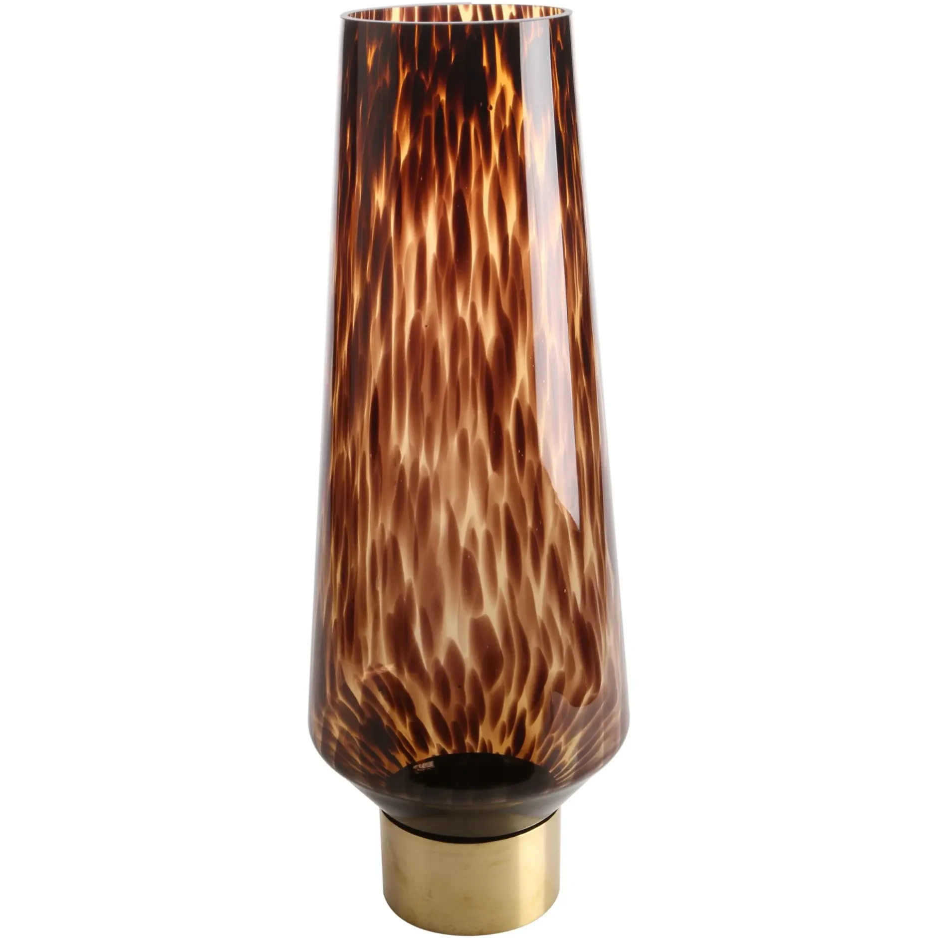Glas Vase 'Savanna Luxe' von Goebel 21,5x60x21,5cm