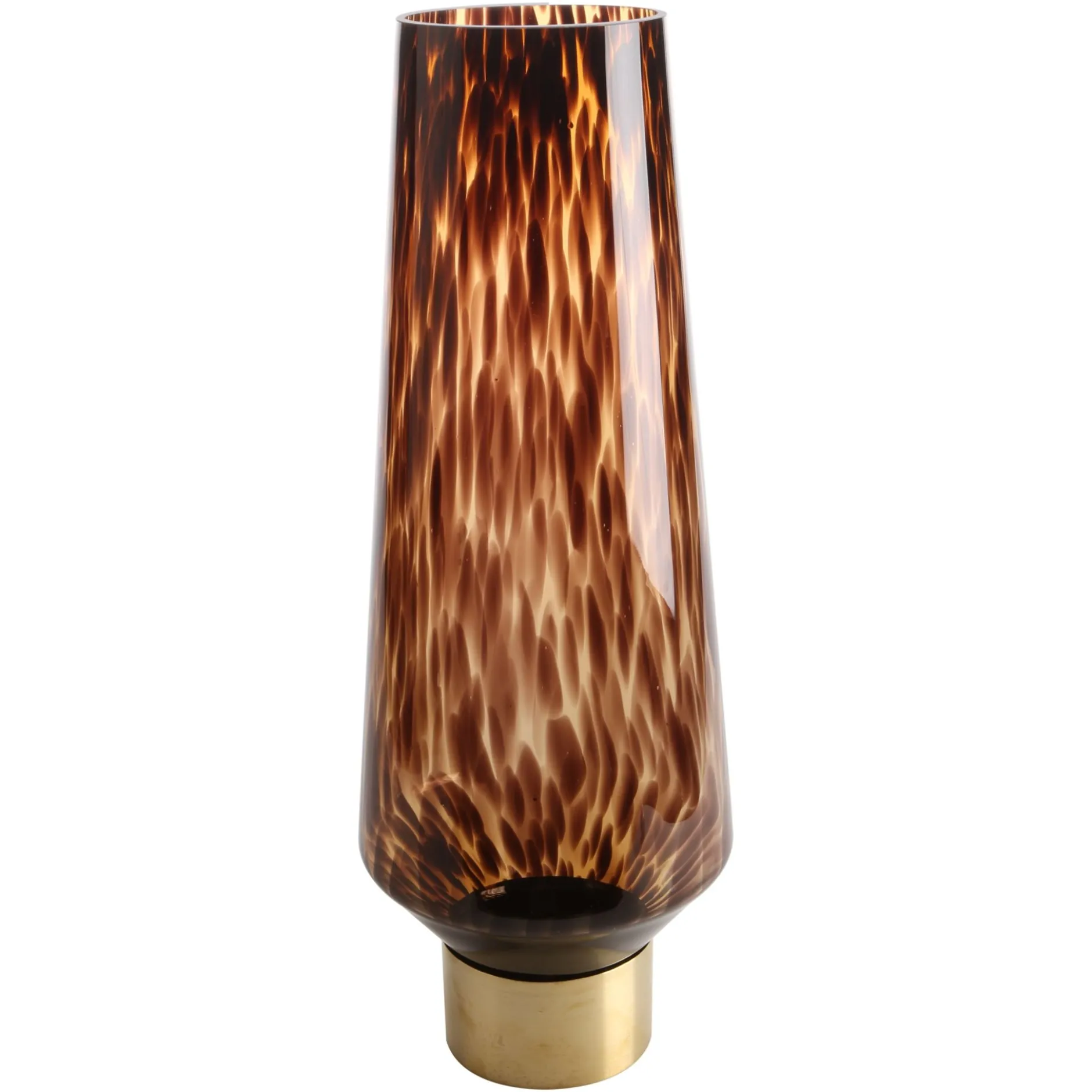 Glas Vase 'Savanna Luxe' von Goebel 21,5x60x21,5cm