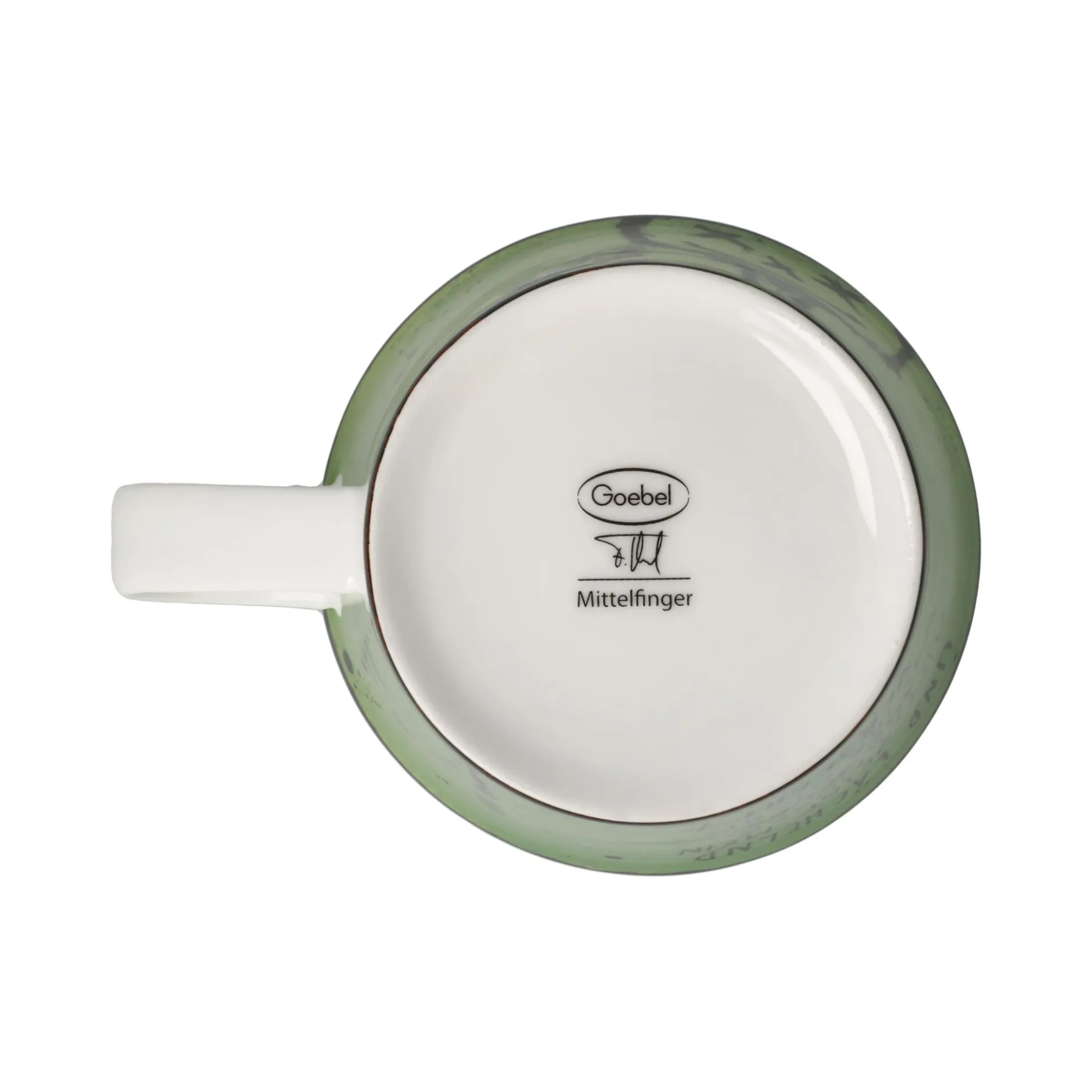 Goebel Becher 'Mittelfinger'