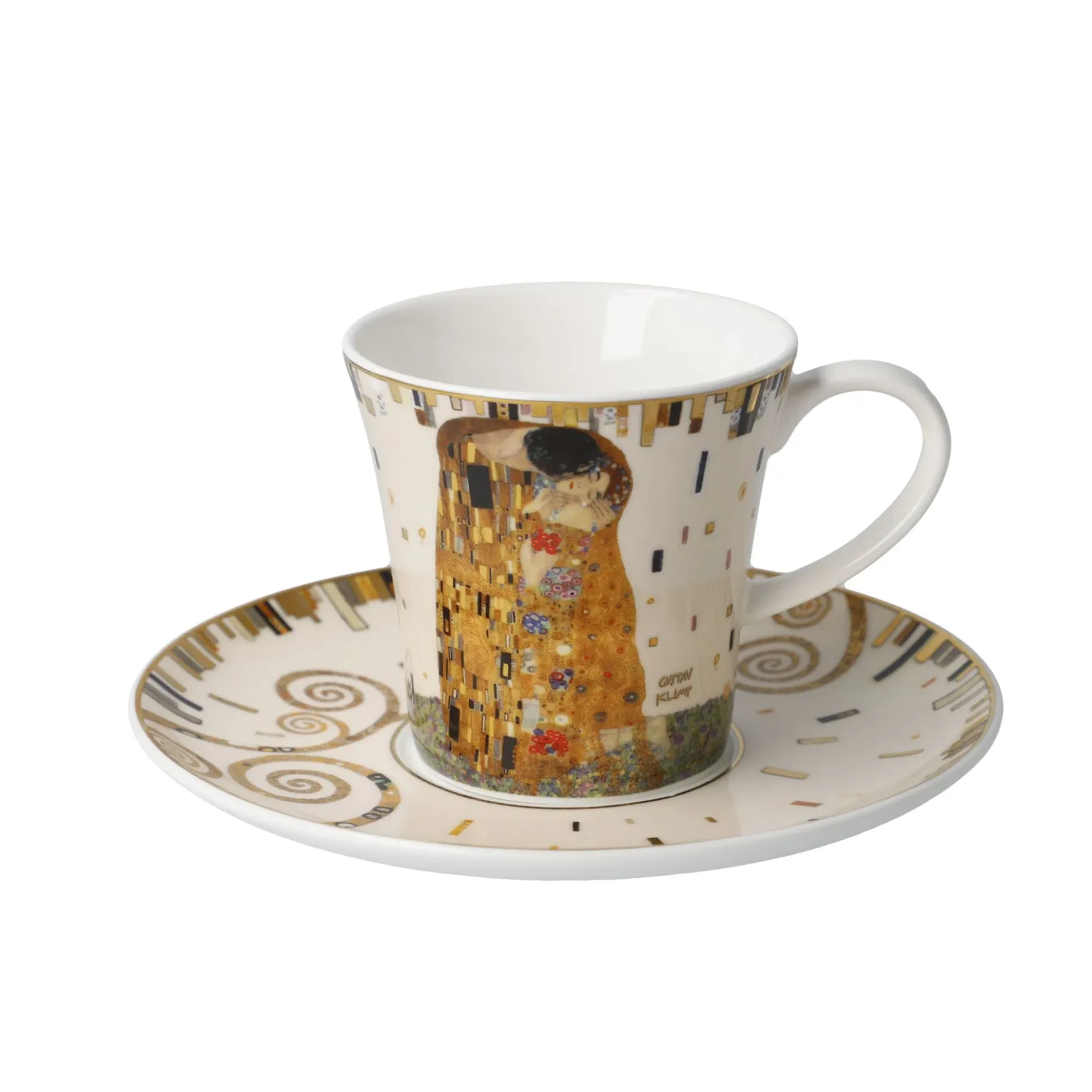 Goebel Becher mit Untertasse 'Der Kuss'
