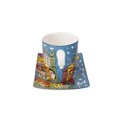 Goebel Becher mit Untertasse 'Summer in the City'