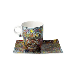 Goebel Becher mit Untertasse 'Cool Coal Days'