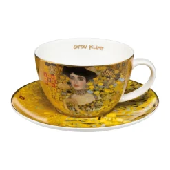 Goebel Tasse mit Untertasse 'Adele Bloch-Bauer'