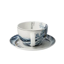 Goebel Tasse mit Untertasse 'Die Welle'