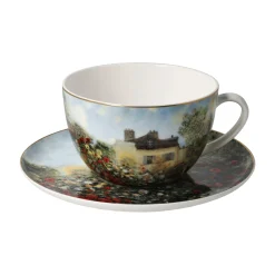 Goebel Tasse mit Untertasse 'Das Künstlerhaus'