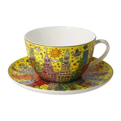 Goebel Tasse mit Untertasse 'My NY City Sunset'