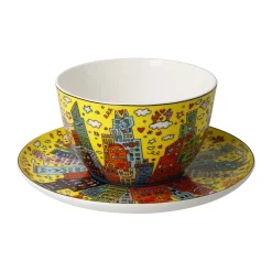 Goebel Tasse mit Untertasse 'My NY City Sunset'