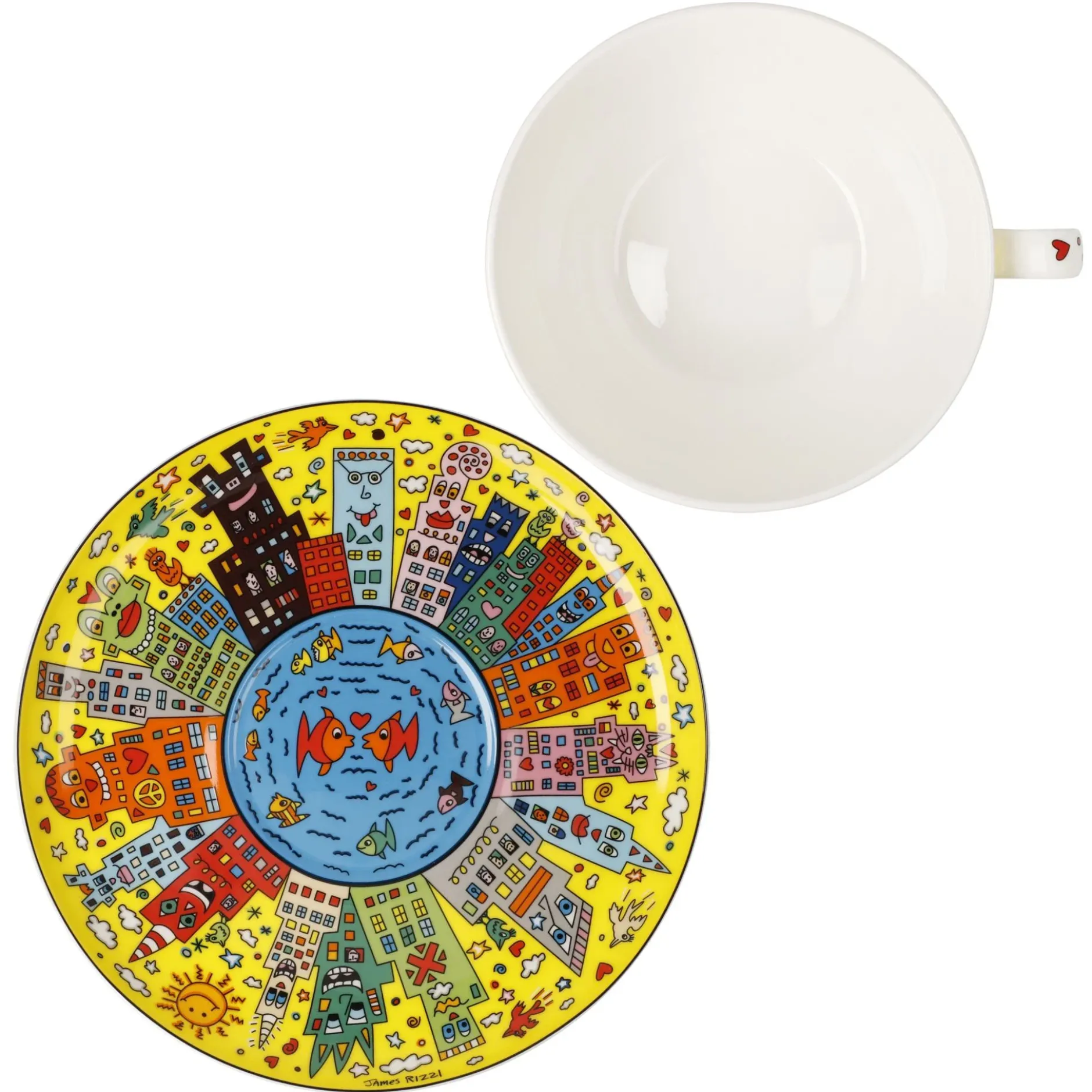 Goebel Tasse mit Untertasse 'My NY City Sunset'