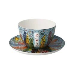 Goebel Tasse mit Untertasse 'My NY City Day'