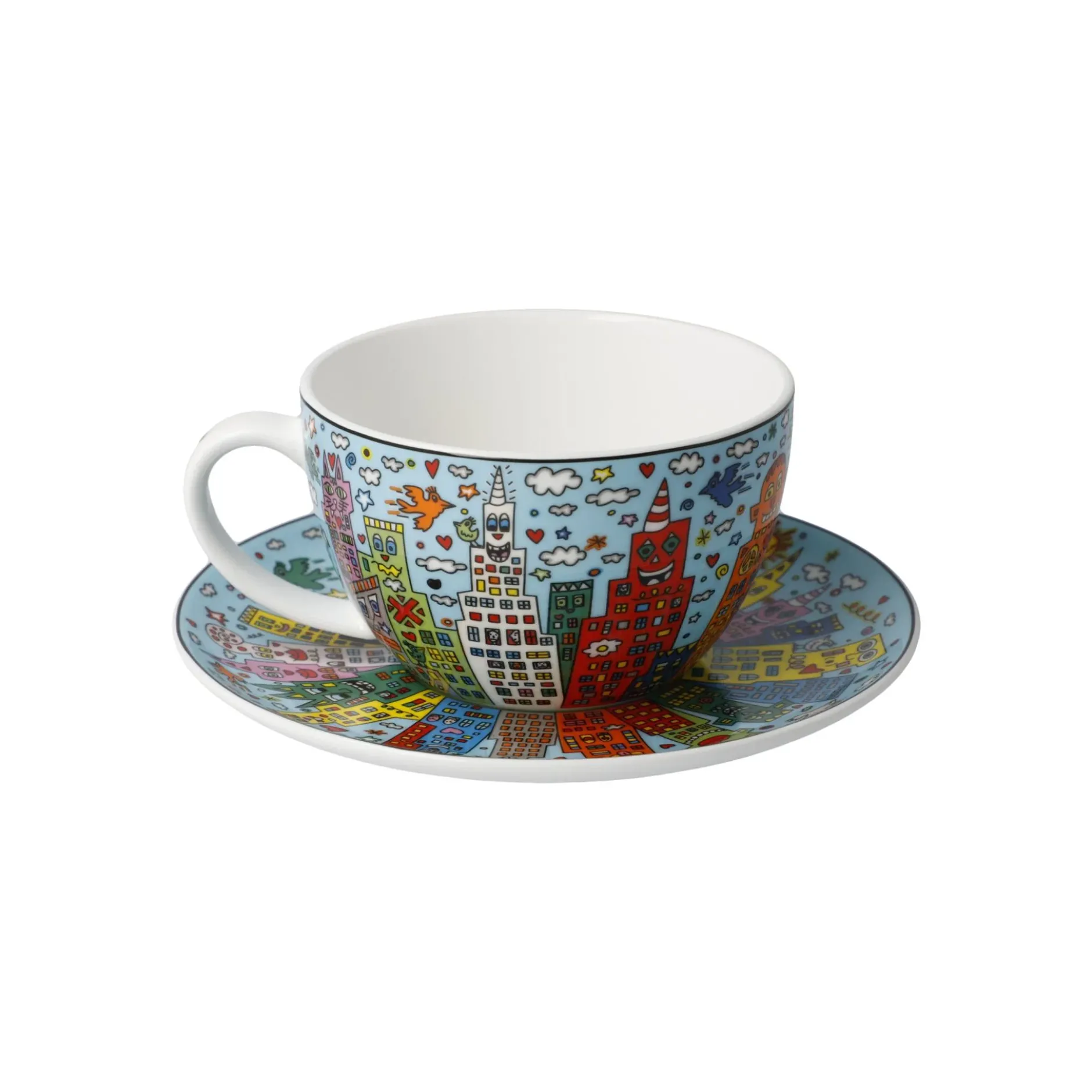 Goebel Tasse mit Untertasse 'New York Day'