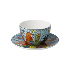 Goebel Tasse mit Untertasse 'New York Day'