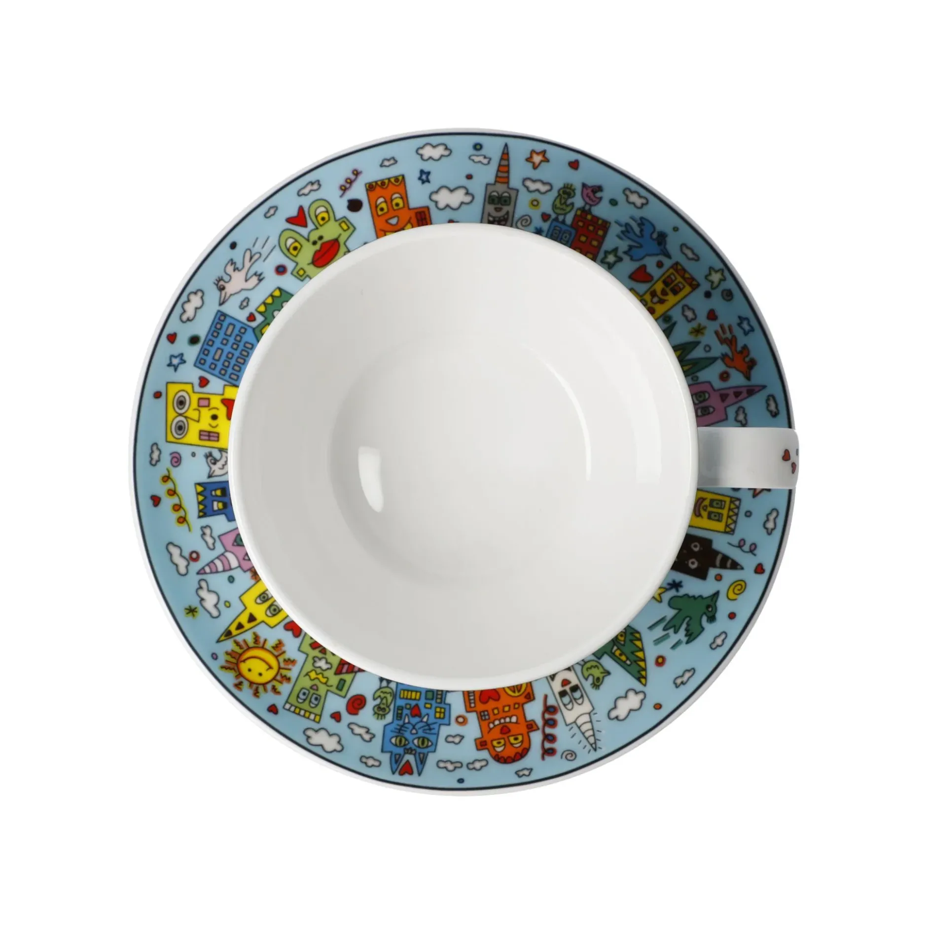 Goebel Tasse mit Untertasse 'New York Day'