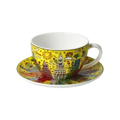 Goebel Tasse mit Untertasse 'New York Sunset'