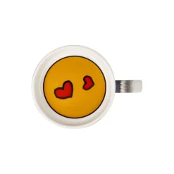 Goebel Teetasse mit Sieb und Deckel 'Rock On'
