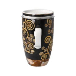 Goebel Teetasse mit Sieb und Deckel 'Lebensbaum'