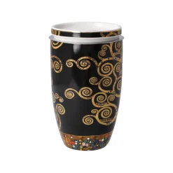 Goebel Teetasse mit Sieb und Deckel 'Lebensbaum'