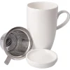 Goebel Teetasse mit Sieb und Deckel 'Traveler'