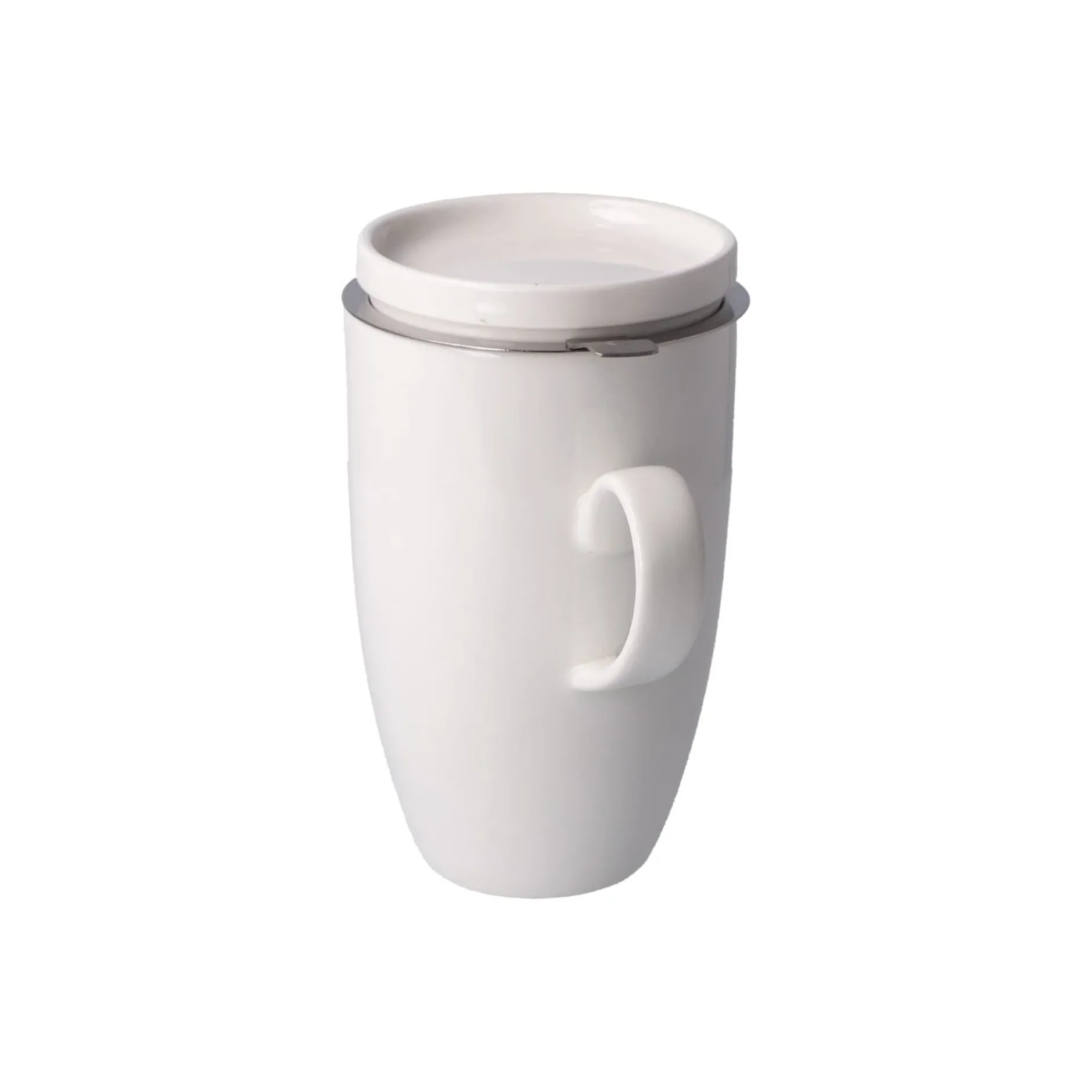Goebel Teetasse mit Sieb und Deckel 'Traveler'