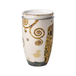 Goebel Teetasse mit Sieb und Deckel 'Der Kuss'