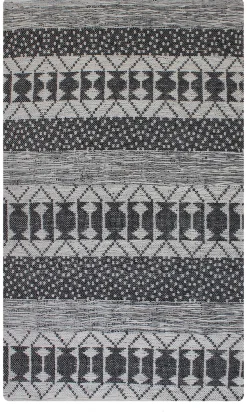 Handgefertigter Teppich 'Alpha und Omega' 160x230cm