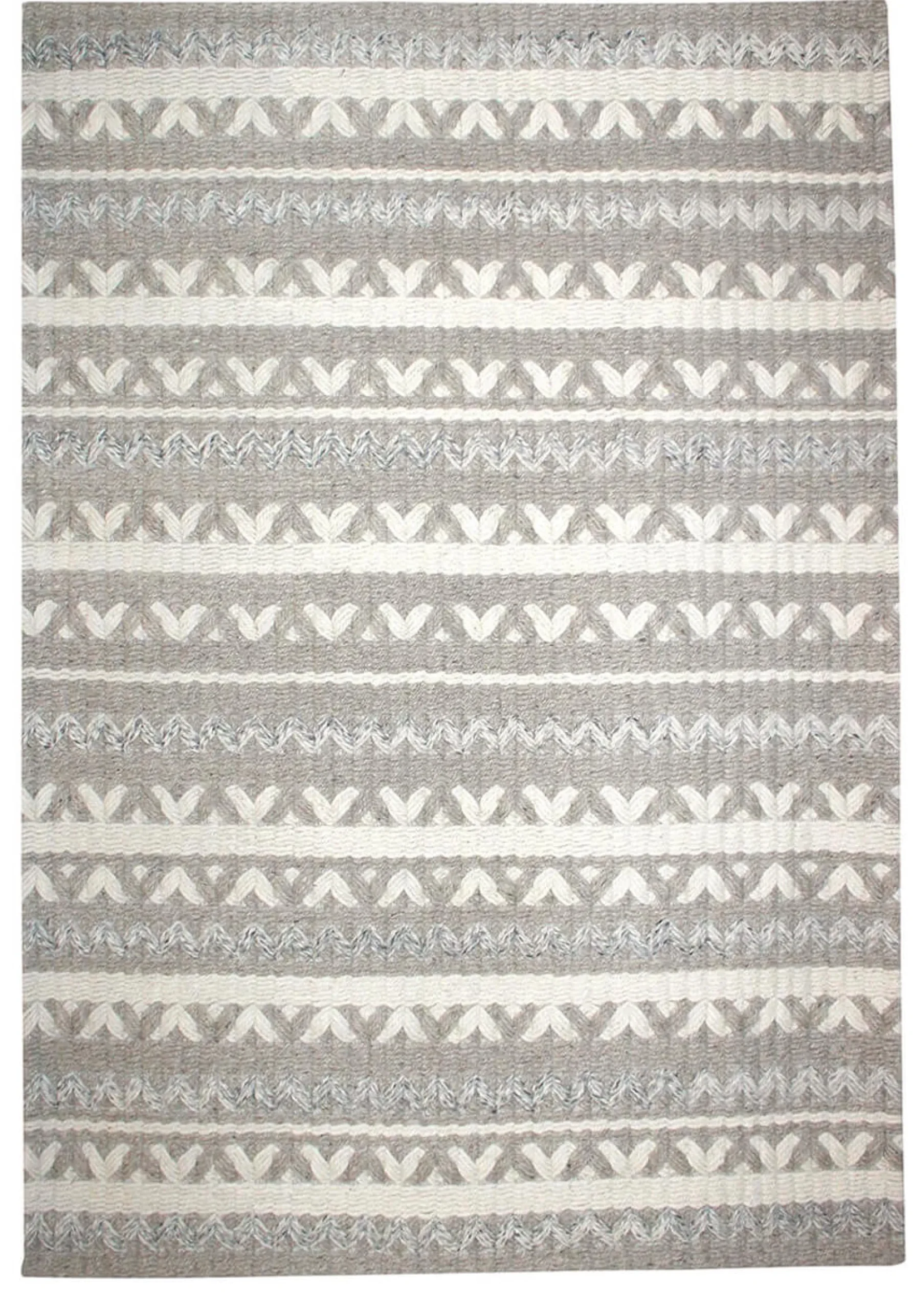 Handgefertigter Teppich 'Gewebtes Herz' 160x230cm