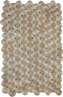 Handgefertigter Teppich 'Im Rhythmus' 160x230cm