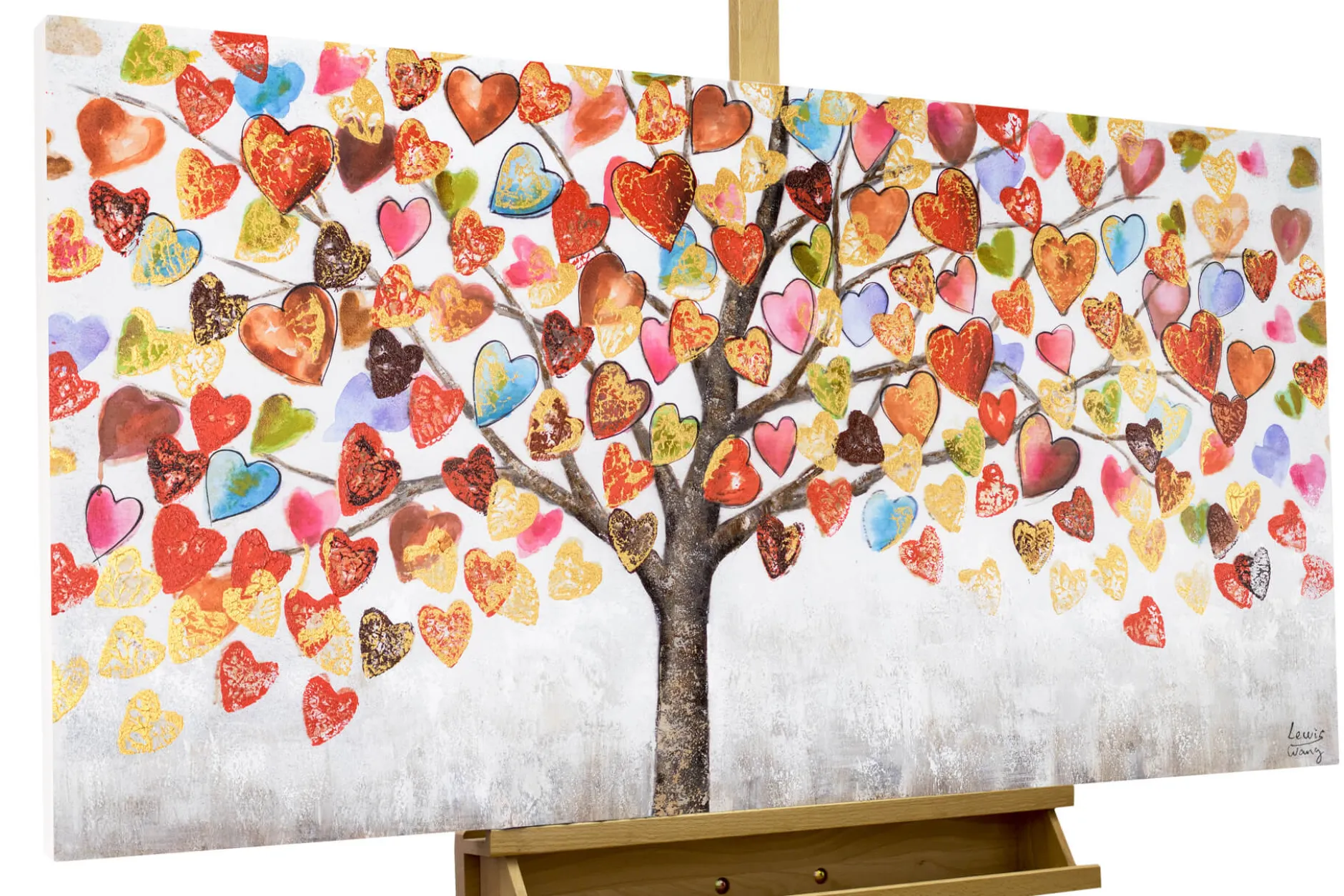 Handgemaltes Gemälde 'A bit of Awesomeness' 120x60cm | inkl. Echtheitszertifikat