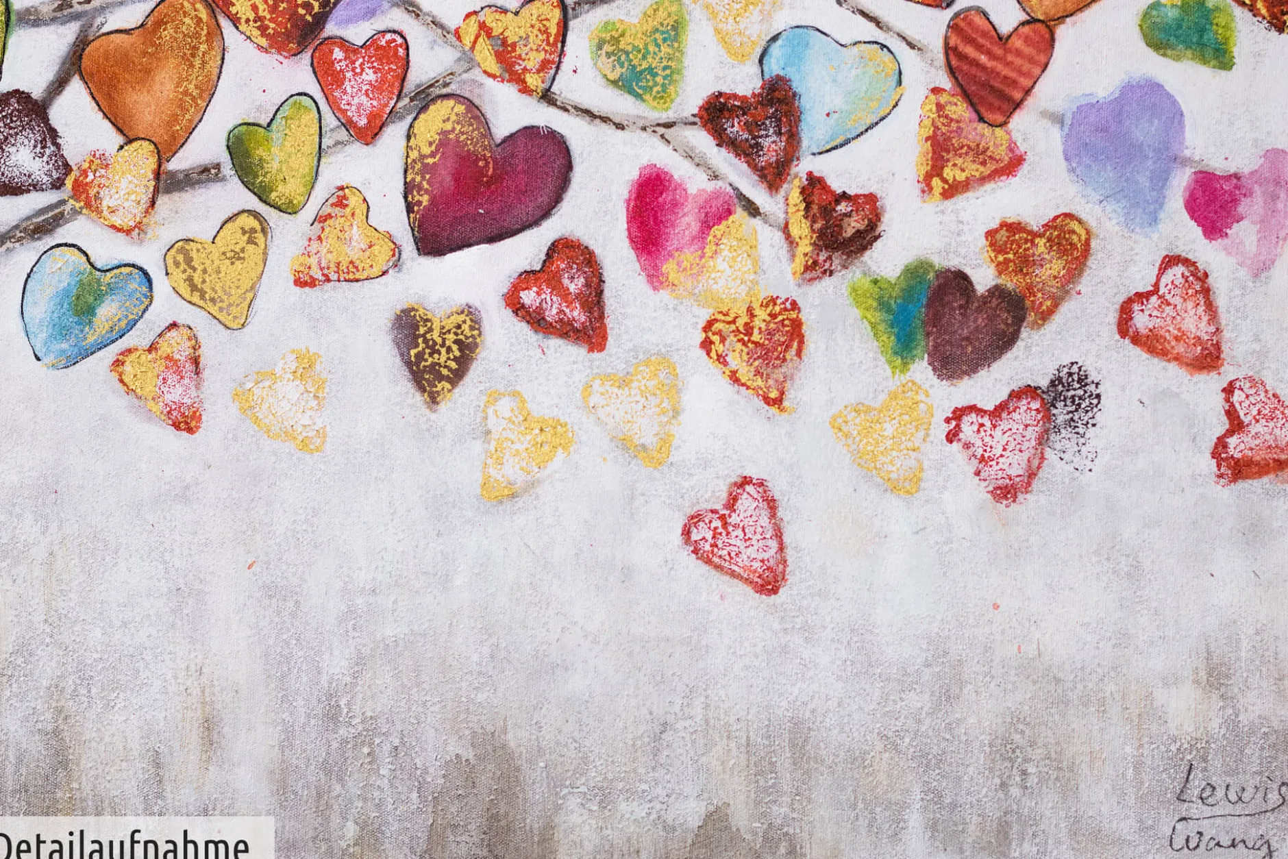 Handgemaltes Gemälde 'A bit of Awesomeness' 120x60cm | inkl. Echtheitszertifikat