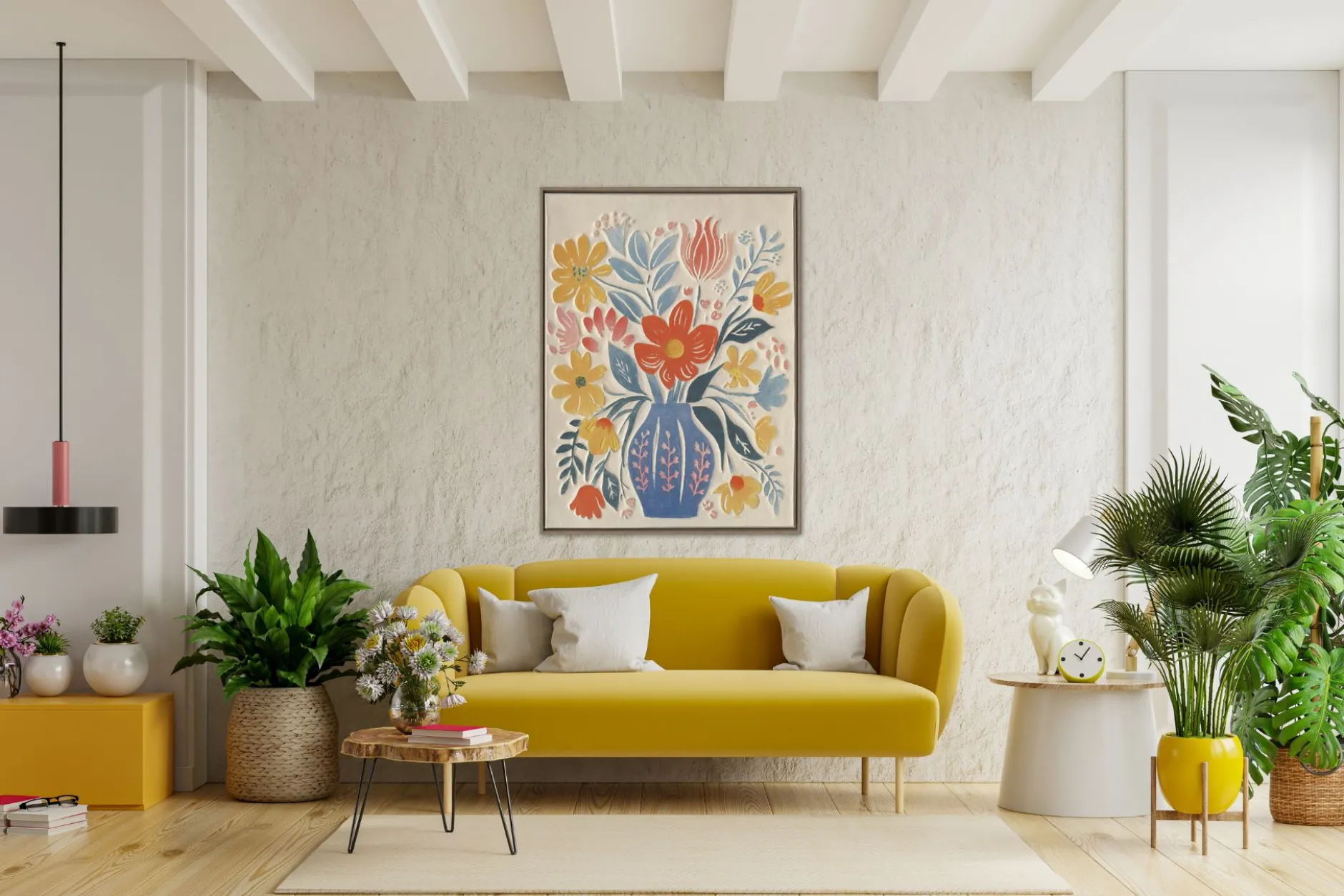 Handgemaltes Gemälde 'A Bouquet's Overture' 60x80cm | inkl. Echtheitszertifikat