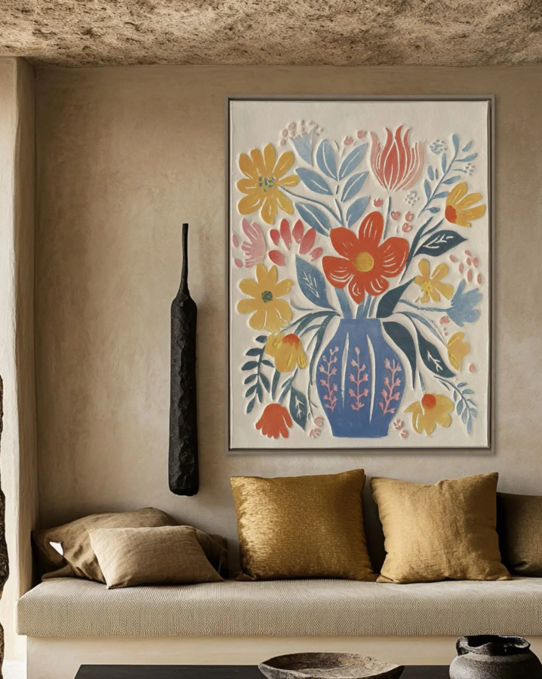 Handgemaltes Gemälde 'A Bouquet's Overture' 60x80cm | inkl. Echtheitszertifikat