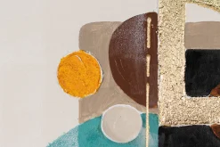 Handgemaltes Gemälde 'Abstract Thoughts' 50x75cm | inkl. Echtheitszertifikat