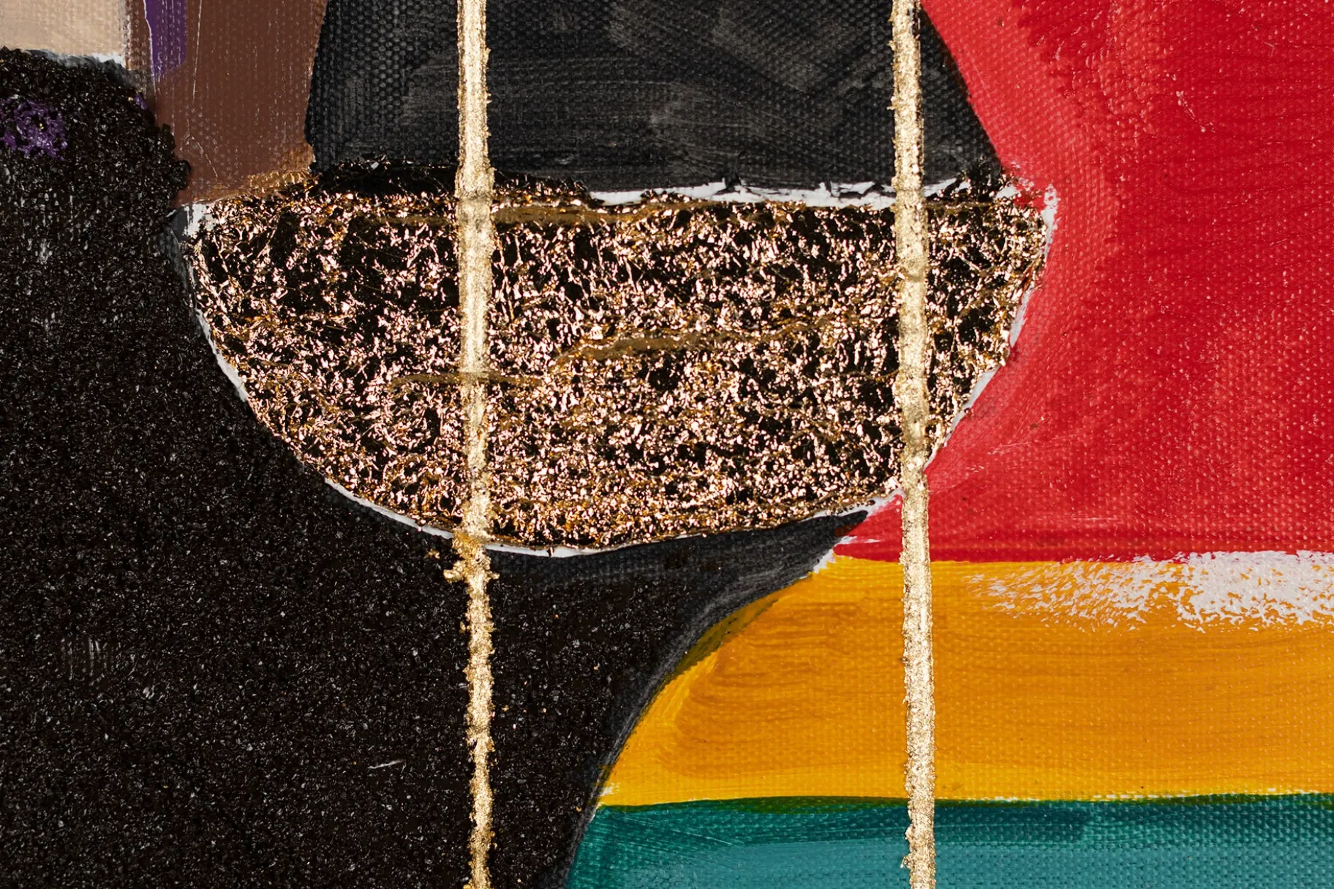 Handgemaltes Gemälde 'Abstract Thoughts' 50x75cm | inkl. Echtheitszertifikat