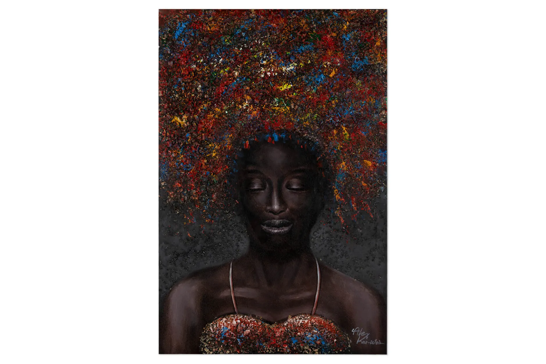 Handgemaltes Gemälde 'Affluent Heritage' 60x90cm | inkl. Echtheitszertifikat
