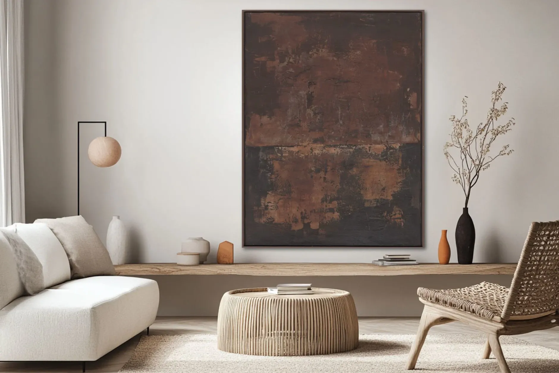 Handgemaltes Gemälde 'Aged Alchemy' 60x90cm | inkl. Echtheitszertifikat