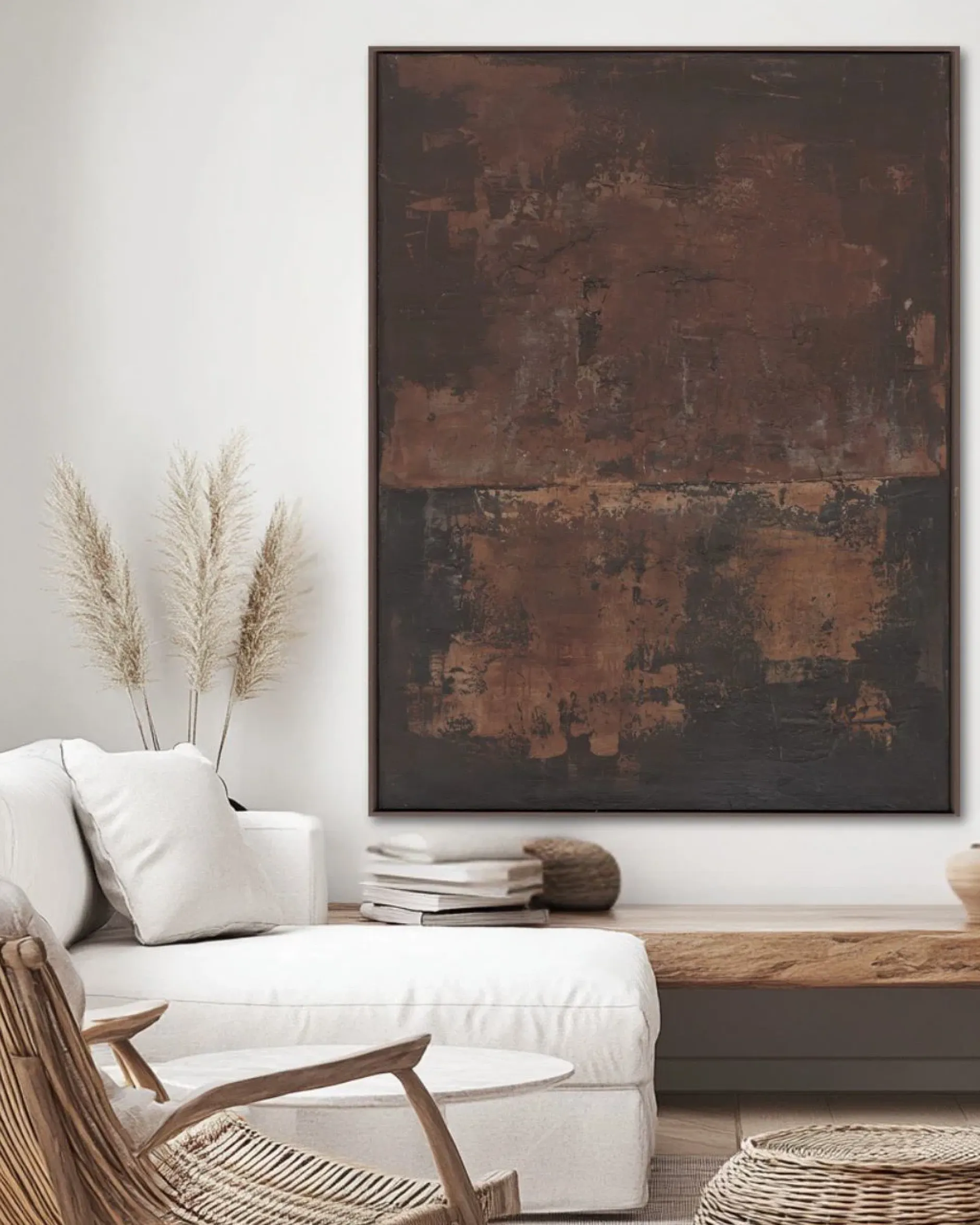 Handgemaltes Gemälde 'Aged Alchemy' 60x90cm | inkl. Echtheitszertifikat
