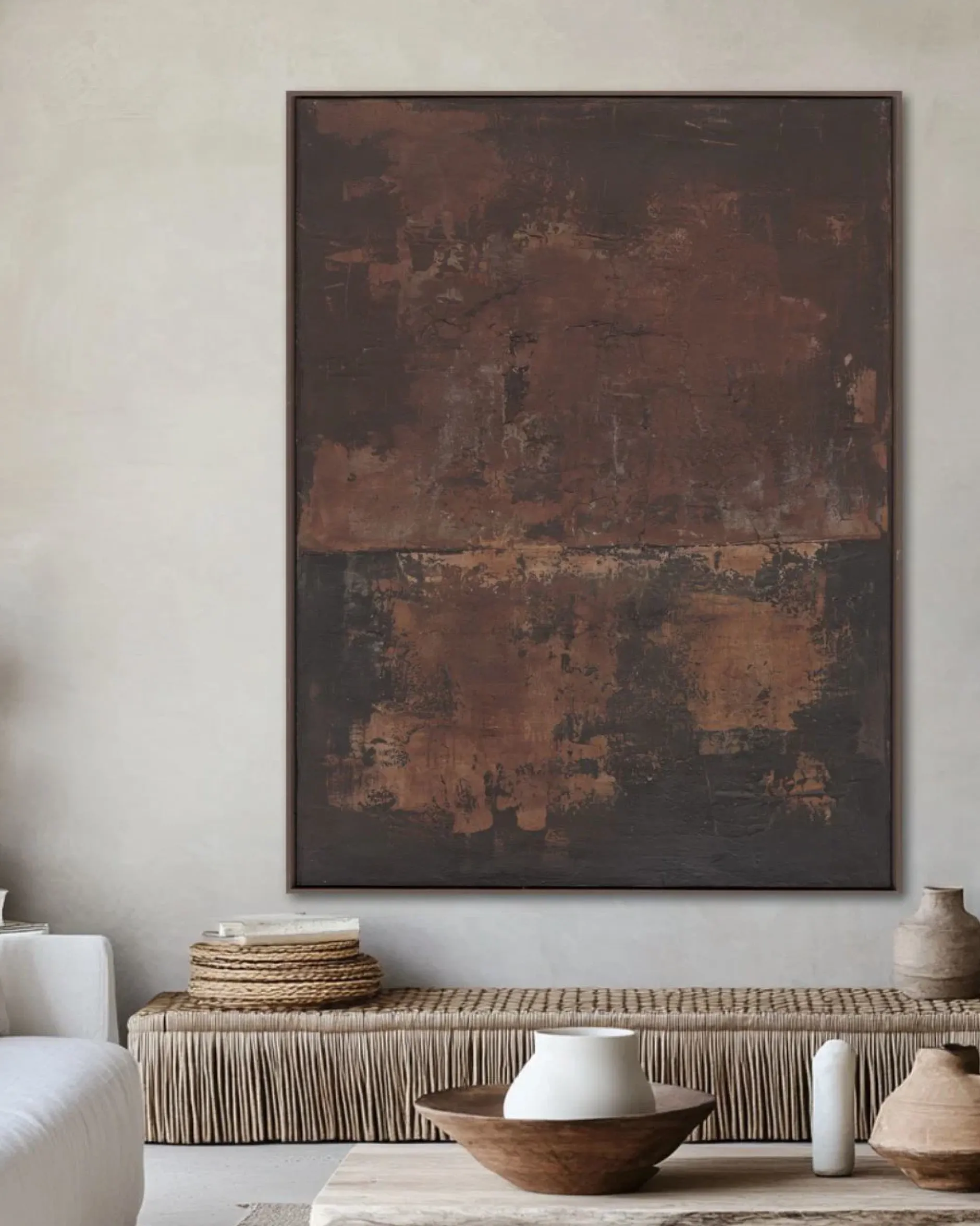 Handgemaltes Gemälde 'Aged Alchemy' 60x90cm | inkl. Echtheitszertifikat
