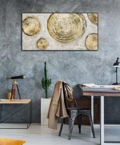 Handgemaltes Gemälde 'Age of Trees' 120x60cm | inkl. Echtheitszertifikat