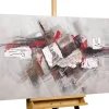 Handgemaltes Gemälde 'A Great Collision' 140x70cm | inkl. Echtheitszertifikat
