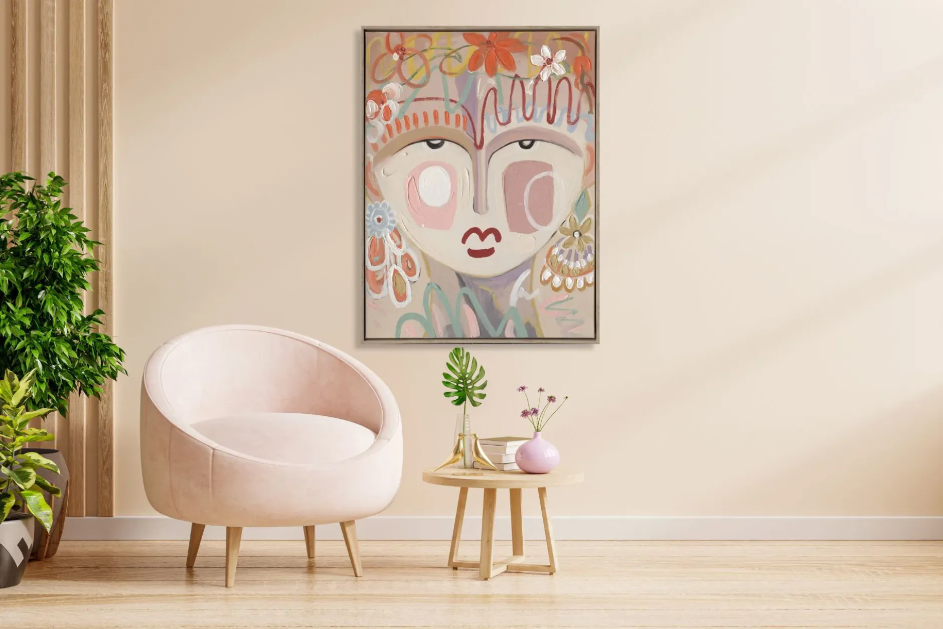 Handgemaltes Gemälde 'All Dressed Up' 60x80cm | inkl. Echtheitszertifikat