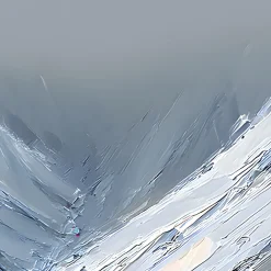 Handgemaltes Gemälde 'Alpenaufstieg' | Echtheitszertifikat inklusive