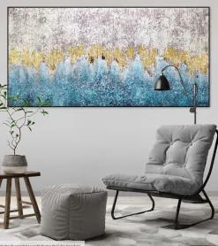 Handgemaltes Gemälde 'Ambivalenz' 140x70cm | inkl. Echtheitszertifikat