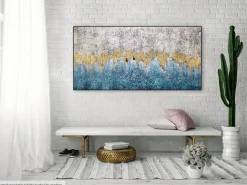 Handgemaltes Gemälde 'Ambivalenz' 140x70cm | inkl. Echtheitszertifikat