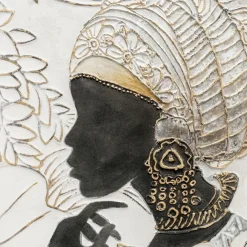 Handgemaltes Gemälde 'Anmut des Stammes' | Echtheitszertifikat inklusive