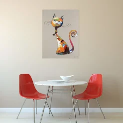 Handgemaltes Gemälde 'Aristocat' 60x80cm | inkl. Echtheitszertifikat