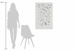 Handgemaltes Gemälde 'A silver Shimmer' 60x90cm | inkl. Echtheitszertifikat