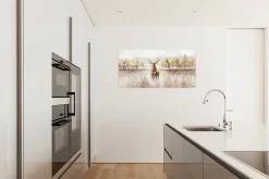 Handgemaltes Gemälde 'Auge in Auge' 120x60cm | inkl. Echtheitszertifikat