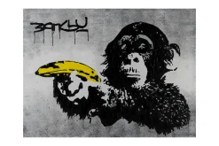 Handgemaltes Gemälde 'Banksy's Banana Joy' 100x75cm | inkl. Echtheitszertifikat