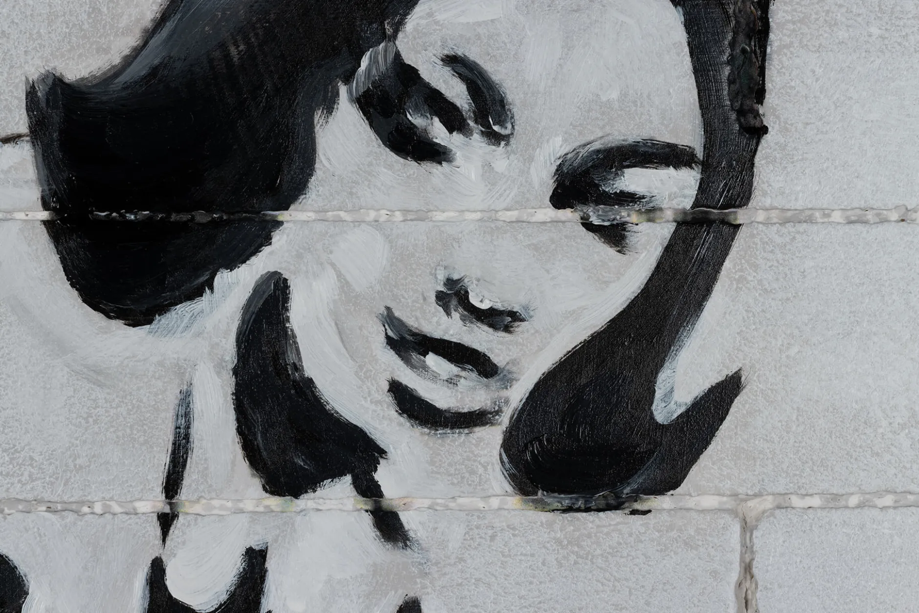 Handgemaltes Gemälde 'Banksy's Housemaid' 100x75cm | inkl. Echtheitszertifikat