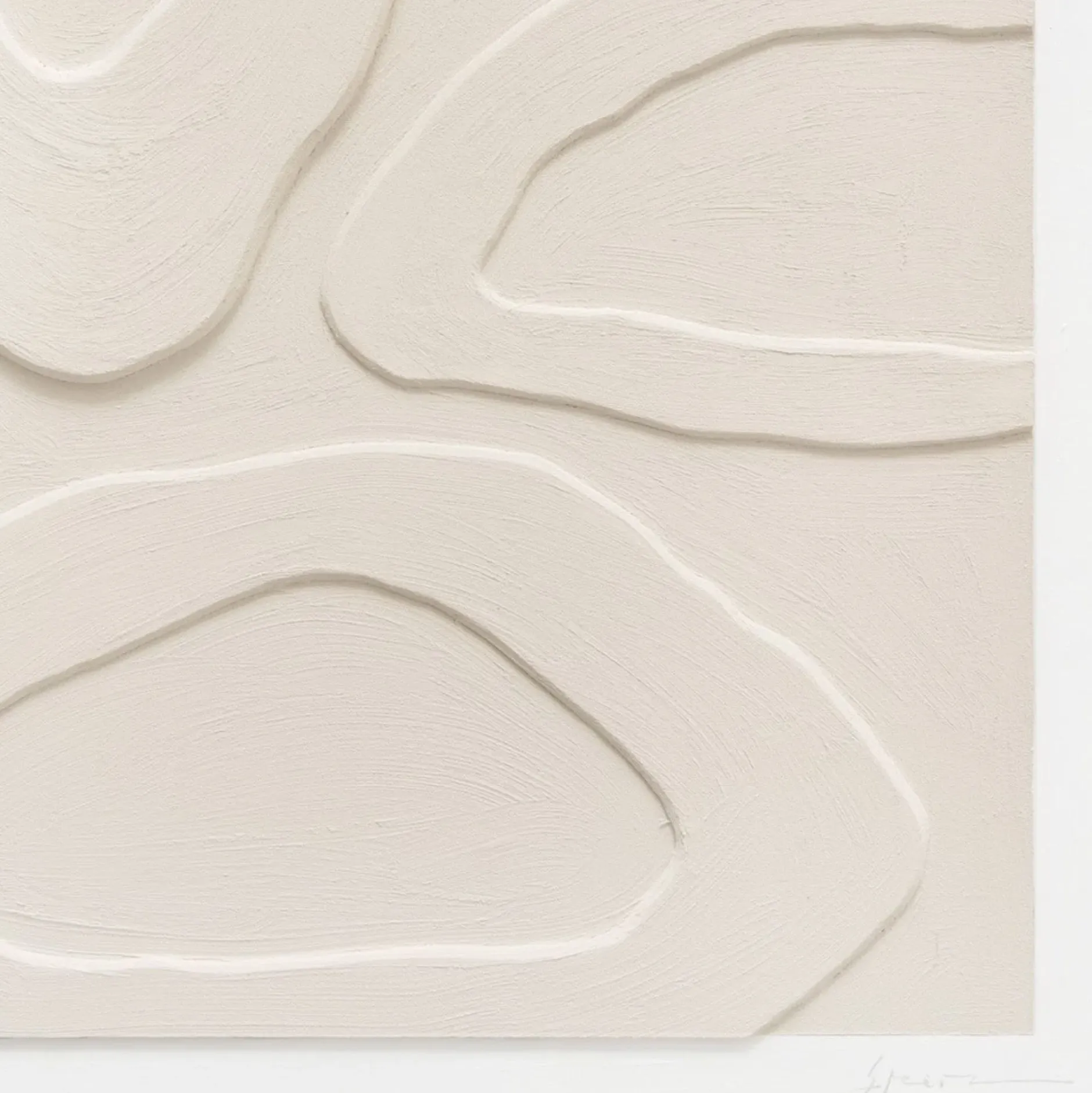 Handgemaltes Gemälde 'Beige Gelassenheit' | Echtheitszertifikat inklusive